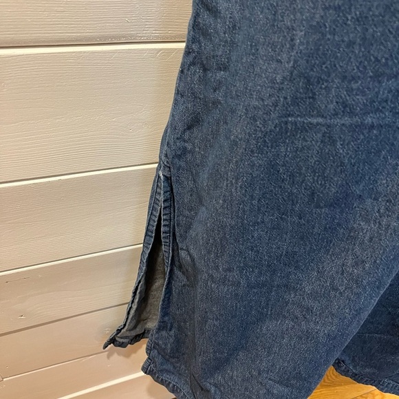 VANITY FAIR – Embroidered Denim Dress – Size 16 - Picture 9 of 10